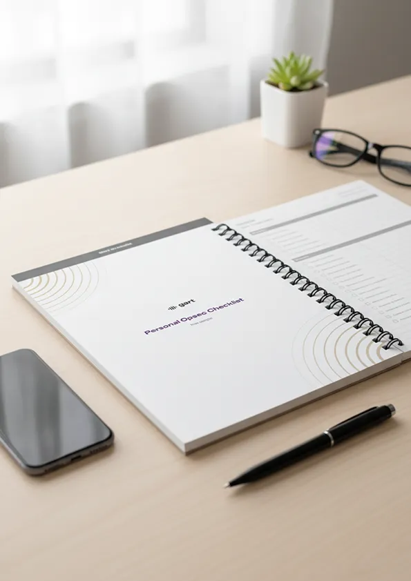 Personal Opsec Checklist - Free sample